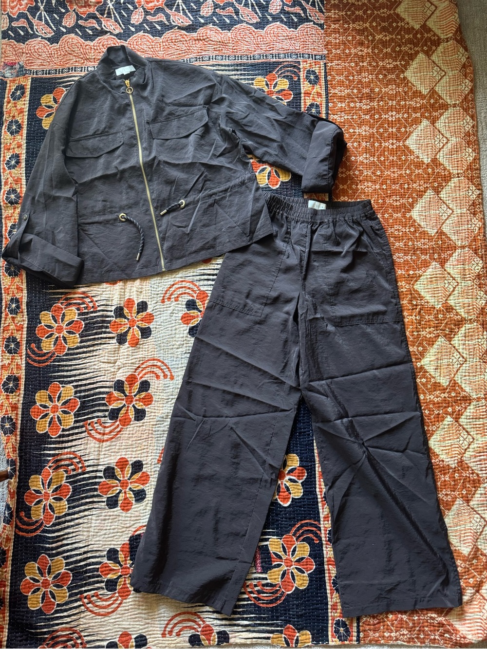 ZARA Safari Jacket and Pant Set